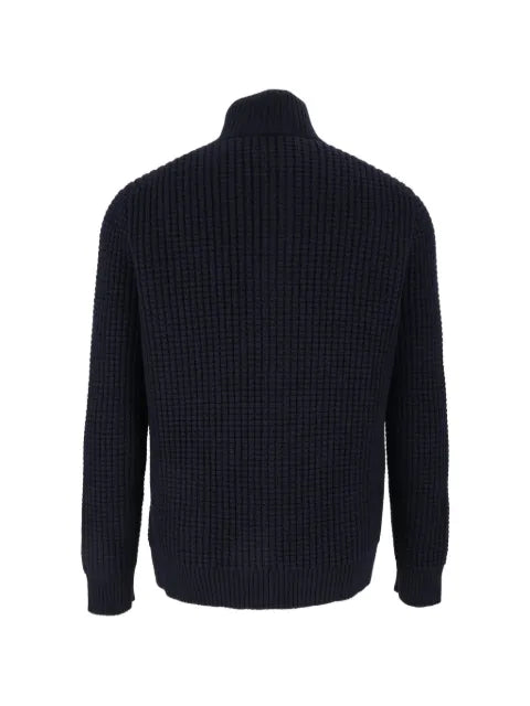 Fay waffle-knit jacket