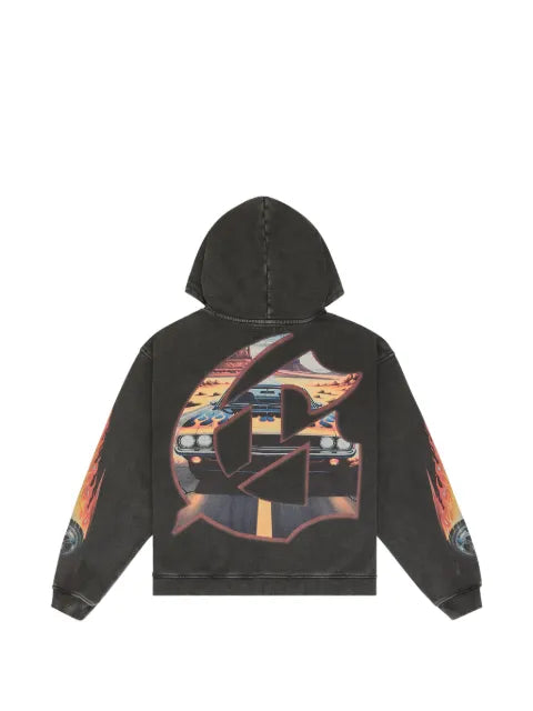 GODSPEED graphic-print On The Run hoodie
