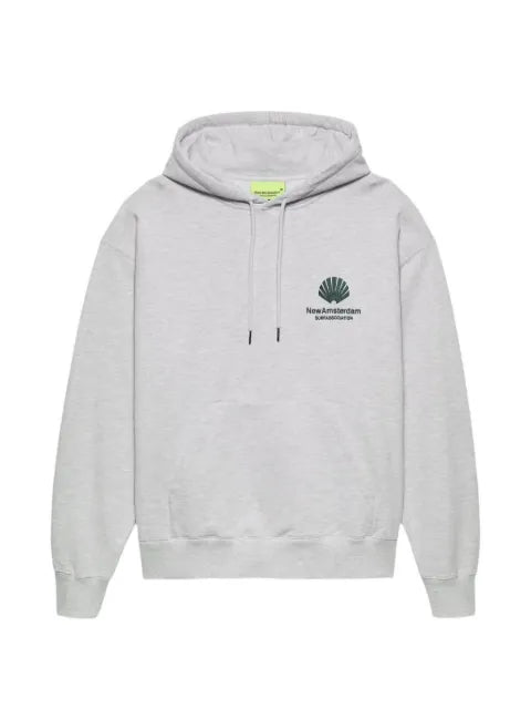 NEW AMSTERDAM logo-print hoodie