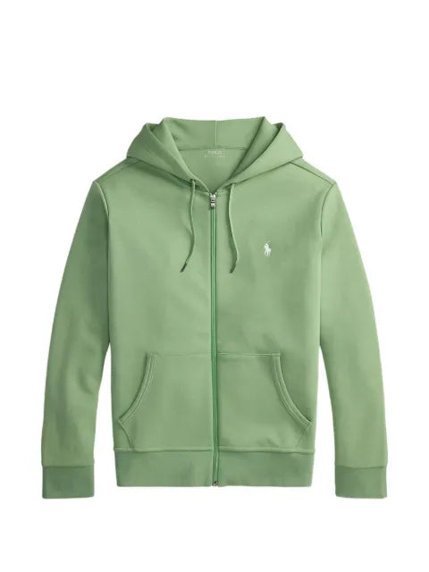 Polo Ralph Lauren logo-embroidered zip-up hoodie