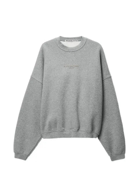 Alexander Wang oversized crewneck w/ logo print