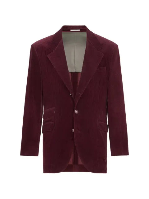 Brunello Cucinelli comfort cotton and cashmere corduroy Cavallo Tailor blazer