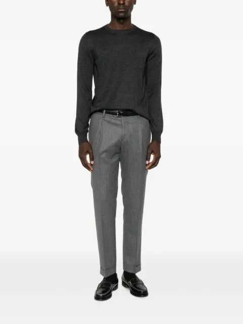 Barba crew-neck long-sleeve sweater