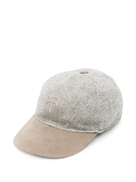 Gran Sasso herringbone baseball cap