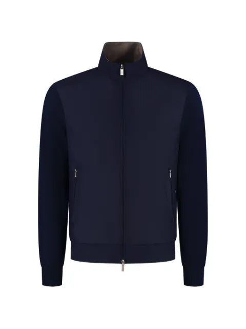 Paul & Shark zip-up panelled jacket