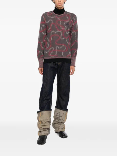 Vivienne Westwood Orb-embroidered jumper