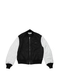 Comme Des Garçons Play Heart logo quilted bomber jacket
