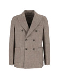 Circolo 1901 double-breasted patch-pocket jacket