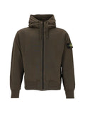 Stone Island 6100009 organic cotton fleece sweatshirt