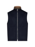 Lardini zip-up gilet