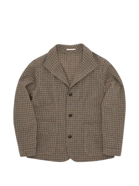 Fortela Classic Scotland houndstooth-pattern wool jacket