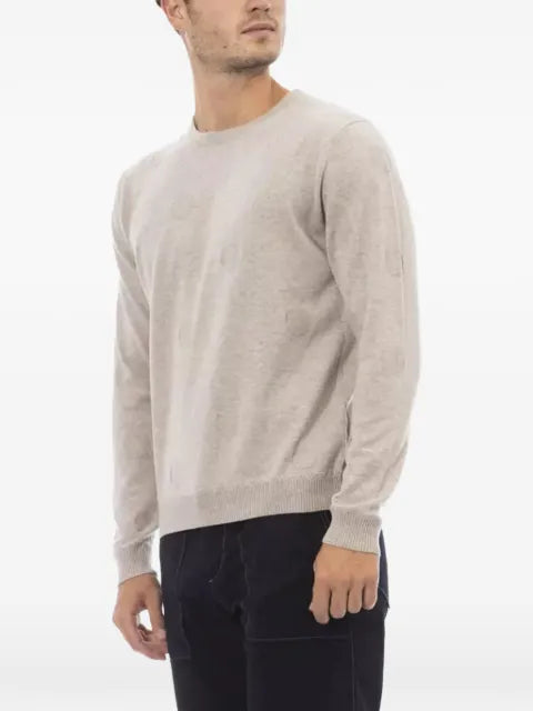 ALPHA STUDIO crew-neck sweater
