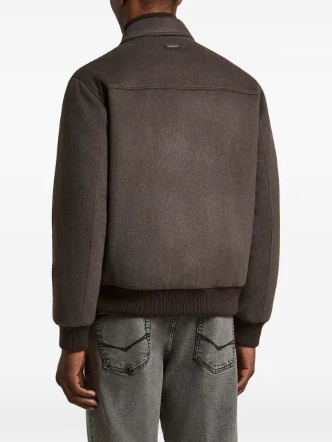 Peserico flap-pocket bomber jacket