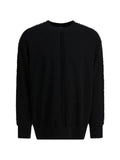 Comme des Garçons Homme Plus raw-edge long-sleeve cotton sweatshirt