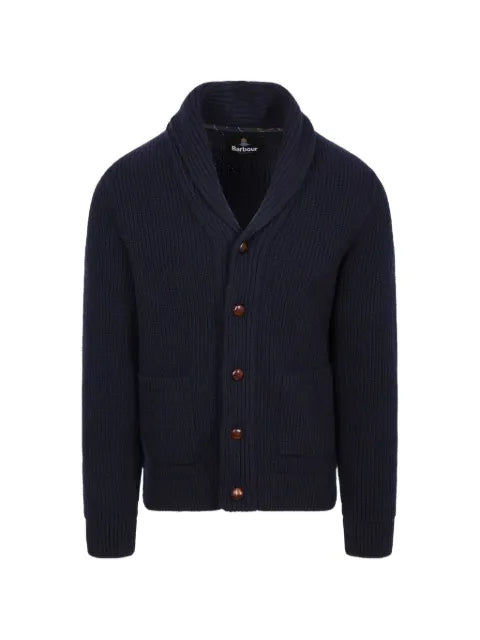 Barbour Hartland elbow-patch cardigan