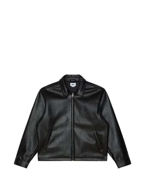 Obey Workman faux-leather jacket