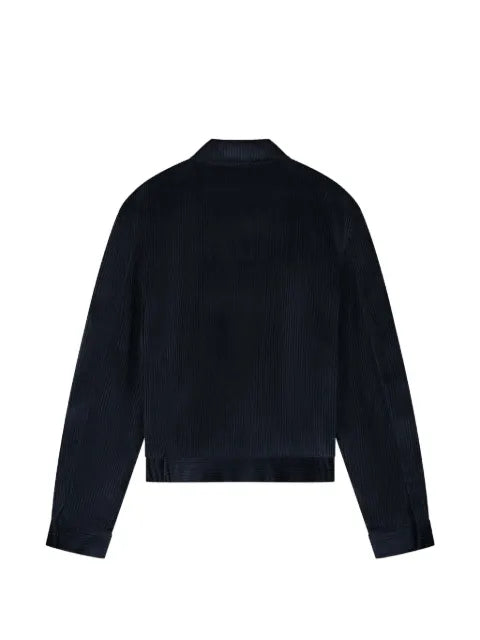 Arte Antwerp corduroy logo-embroidered jacket