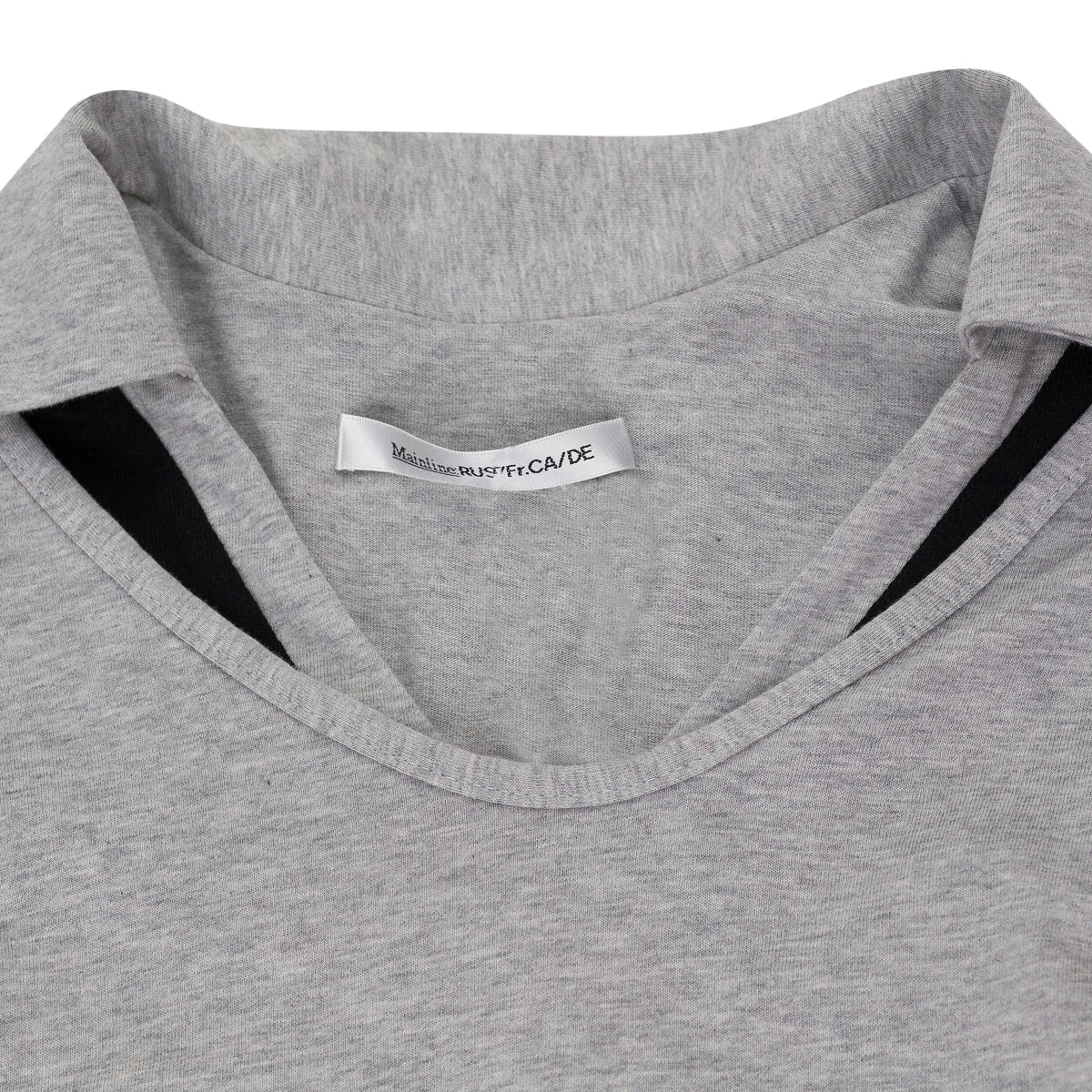 Grey Jess Layered Polo