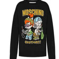 Moschino Hoodie Autumn And Winter Men'S And Women'S Printed Sweater