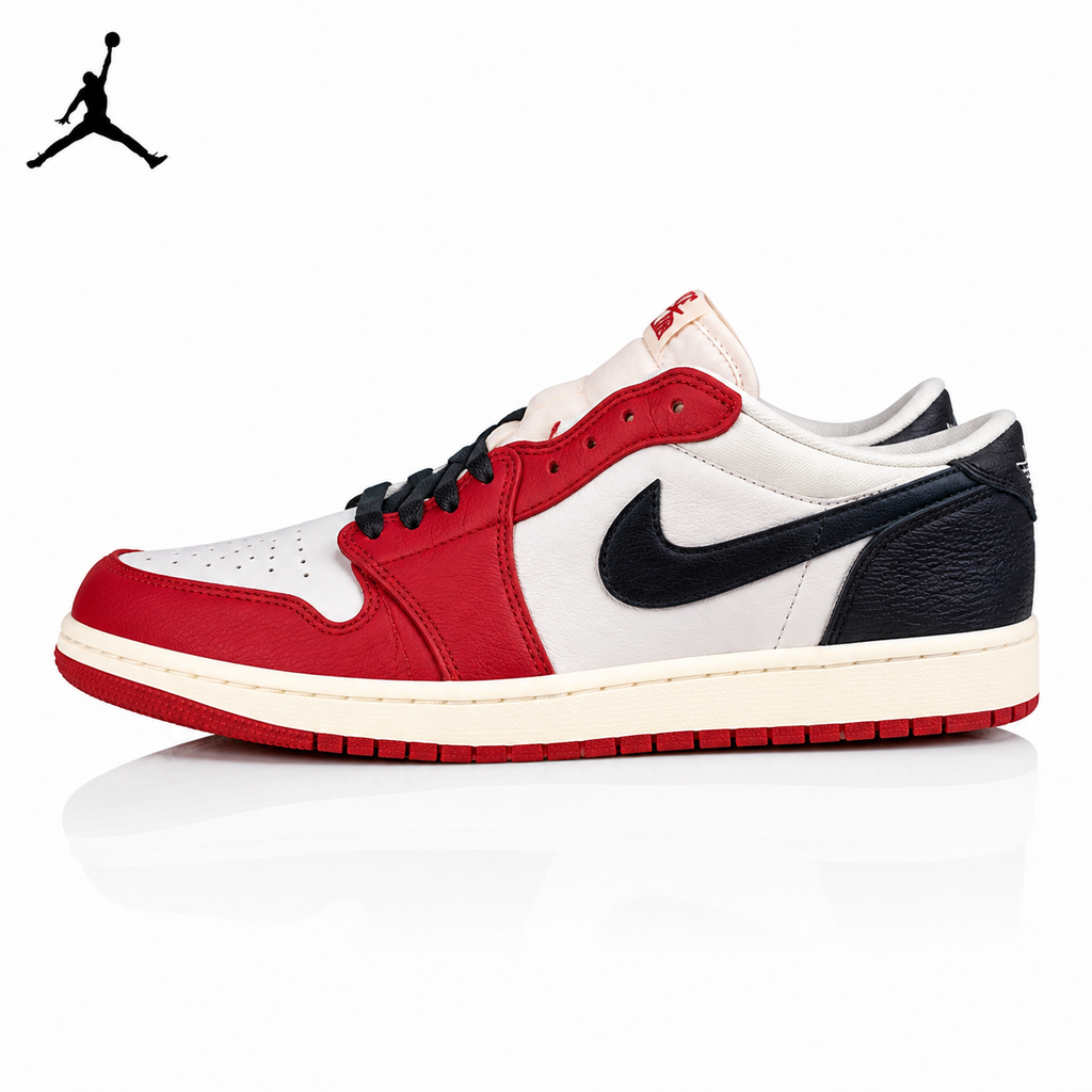 Air Jordan 1 Low Away x Trophy Room Chicago Unisex Sneakers FN0432-100