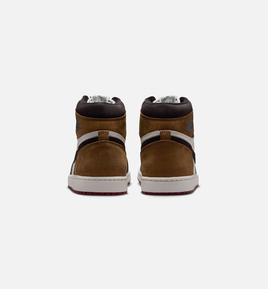 Air Jordan 1 Retro High OG Love Letter Men's Lifestyle Shoes - Shadow Brown/Team Red/Light British Tan