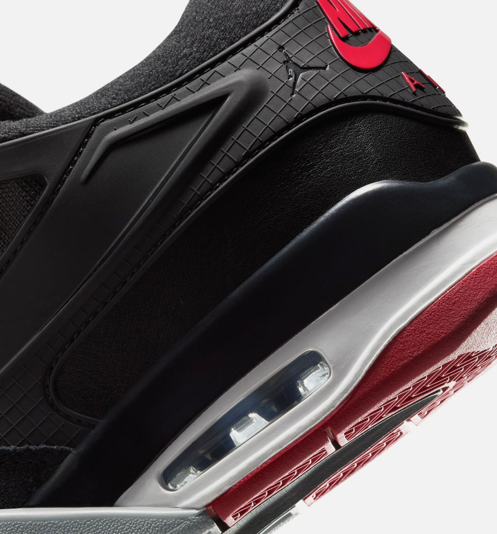 Air Jordan 4 RM Men's Lifestyle Shoe – Black/Wolf Grey/White/Varsity Red