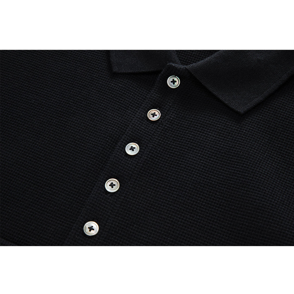 Men's Classic Four-Bar Wool Polo Shirt | Thom Browne