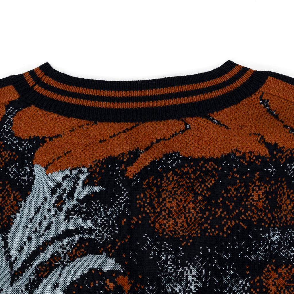 Navy Kuti Patterned Sweater