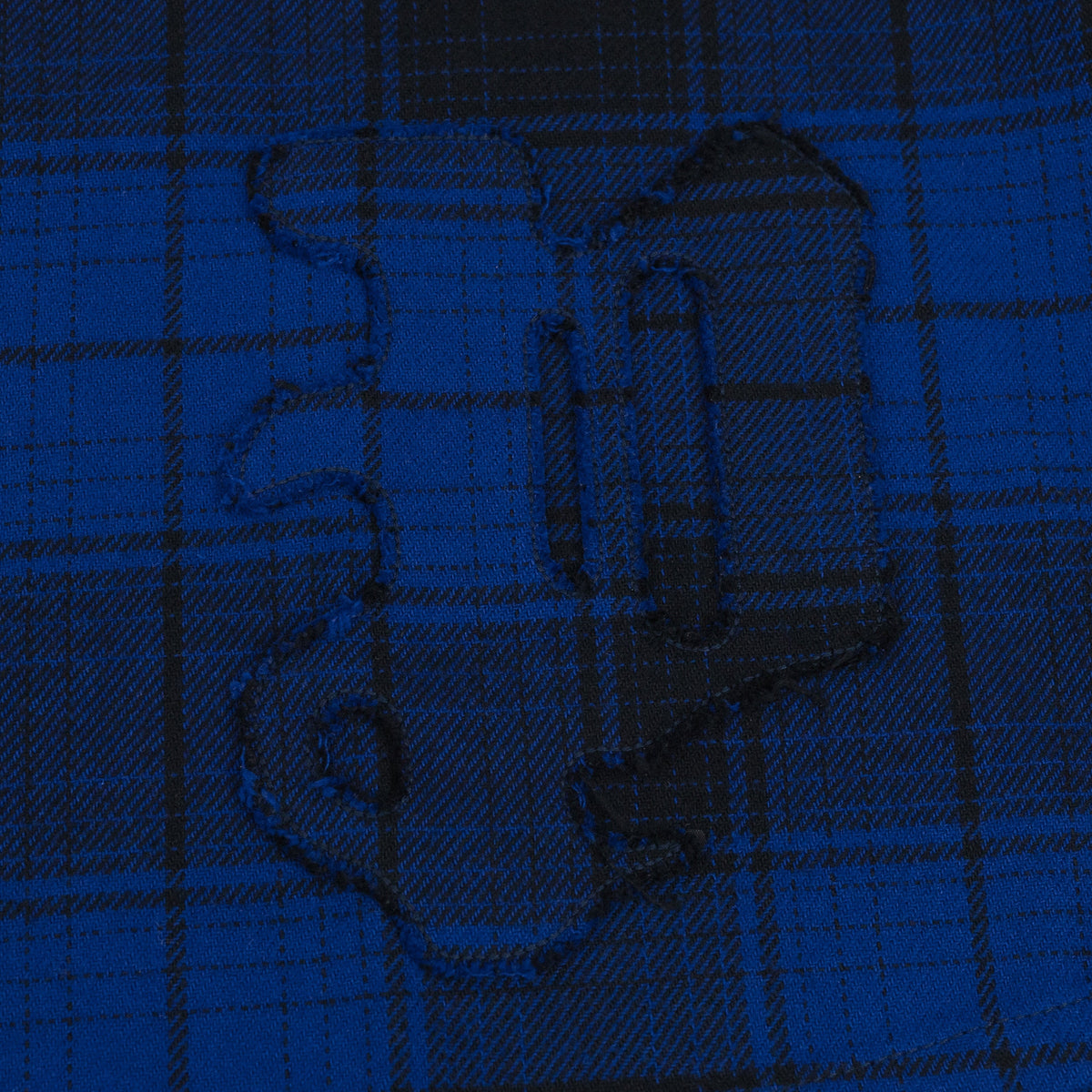 BLUE PLAID FLANNEL LS SHIRT