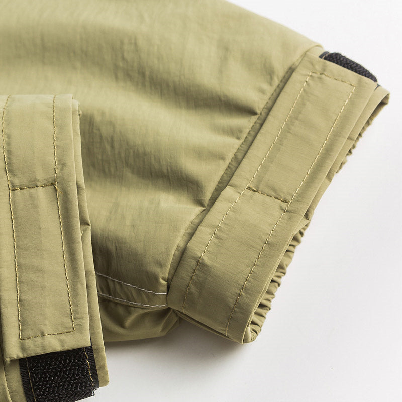 Loose Hood Zipper Outdoor Windproof Jacket
