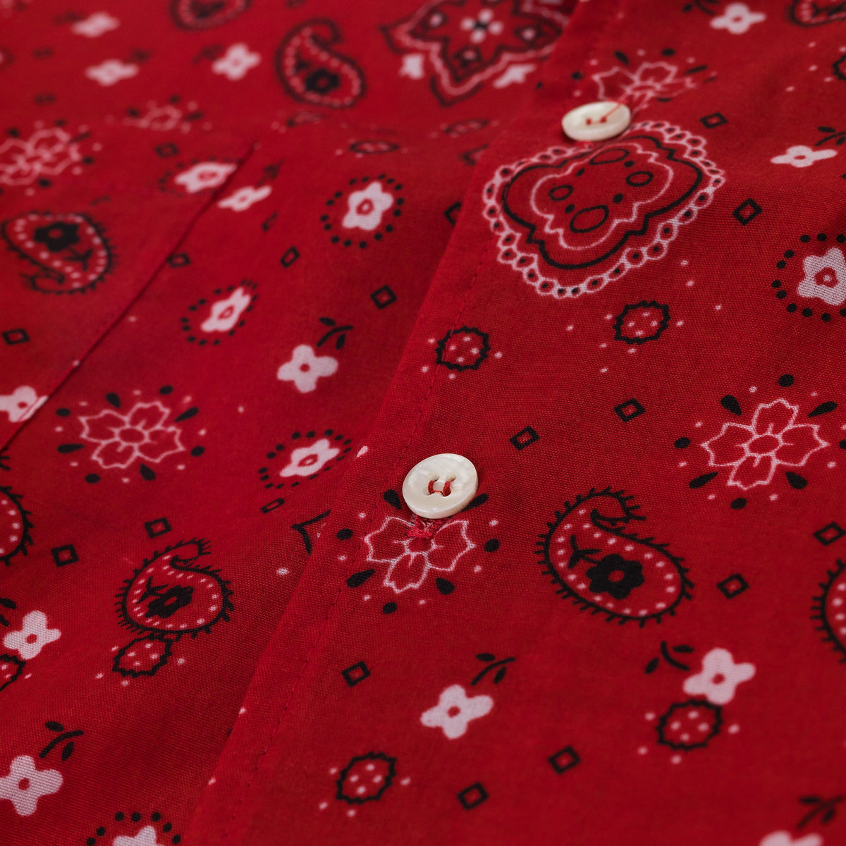 Red Bandana L/S T-Shirt