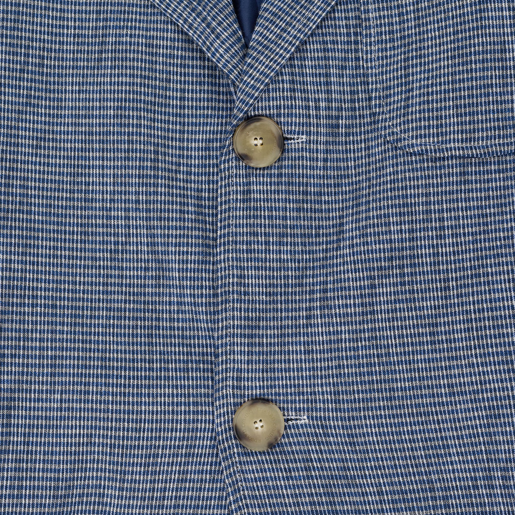 Blue Hunched Tailored Yoryu Blazer