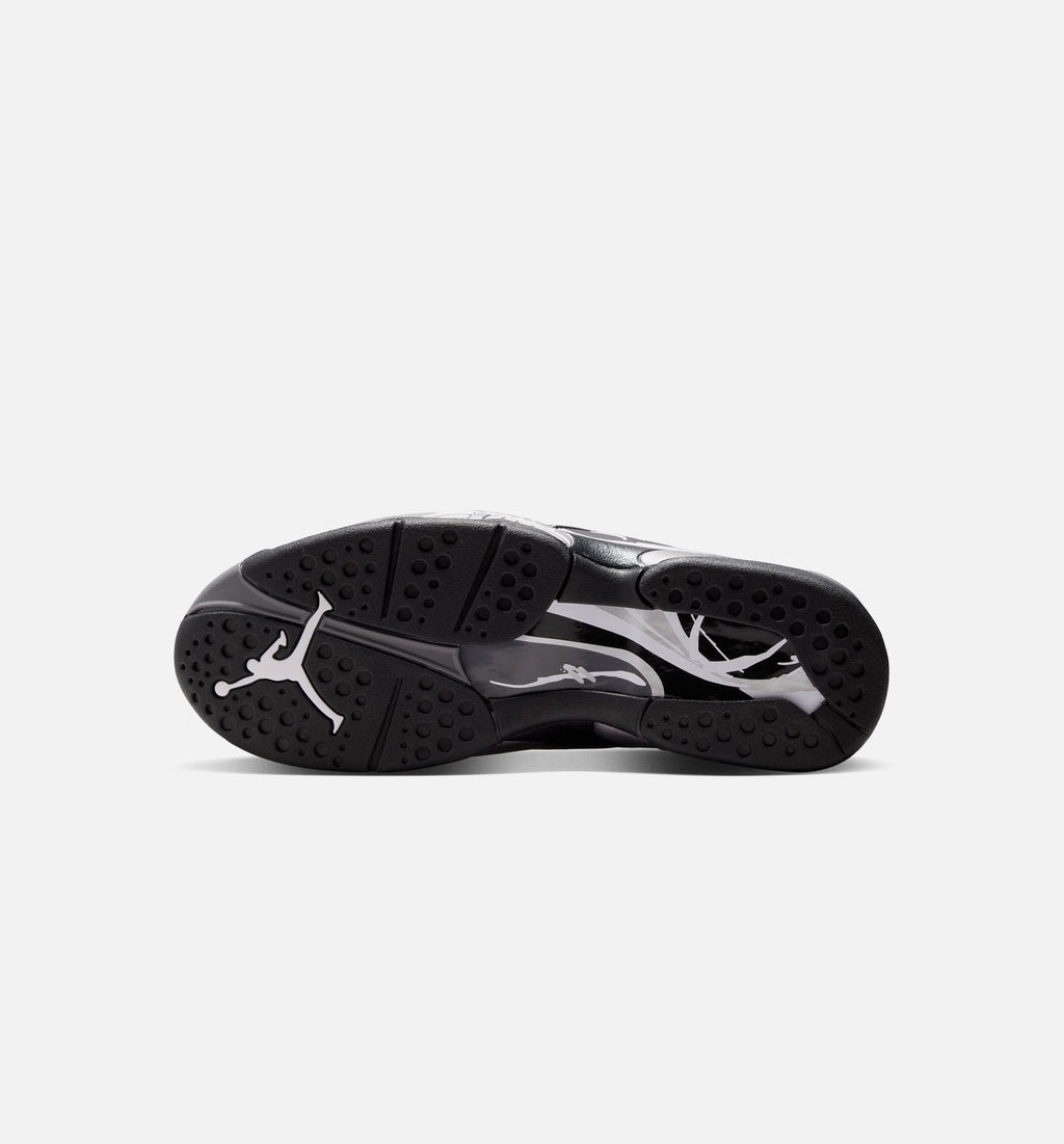 Air Jordan 8 Retro Chrome Black & Light Graphite Men's Lifestyle Shoe
