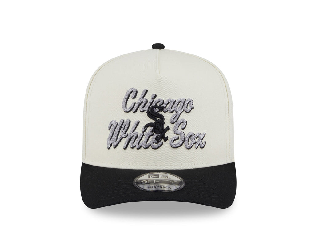 New Era 950 A-Frame Chicago White Sox Chainstich Snapback Hat
