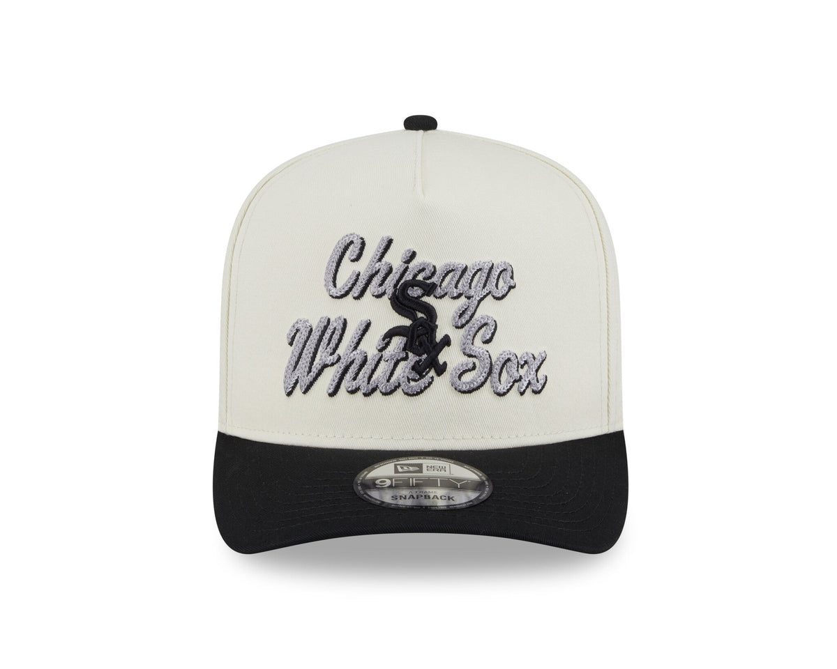 New Era 950 A-Frame Chicago White Sox Chainstich Snapback Hat