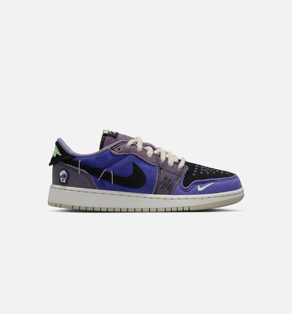 Air Jordan 1 Low OG Youth Sneakers - Regency Purple/Dark Raisin