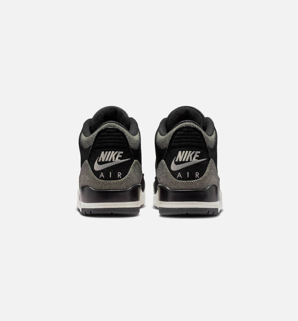 Air Jordan 3 x Levi's Black and White Denim | Men's Lifestyle Shoe | Denim Blue/Black/Gym Red