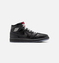 Air Jordan 1 Mid SE Men's Lifestyle Shoes - Black / Grey