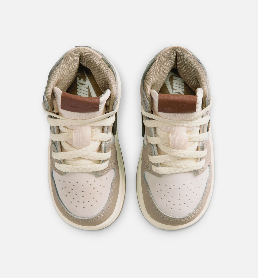 Air Jordan 1 Retro High OG "Khaki" Infant/Toddler Shoe – Khaki/Sail/Coconut Milk/Cargo Khaki