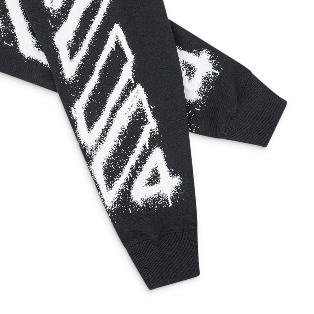 Black Spray Arrow Hoodie