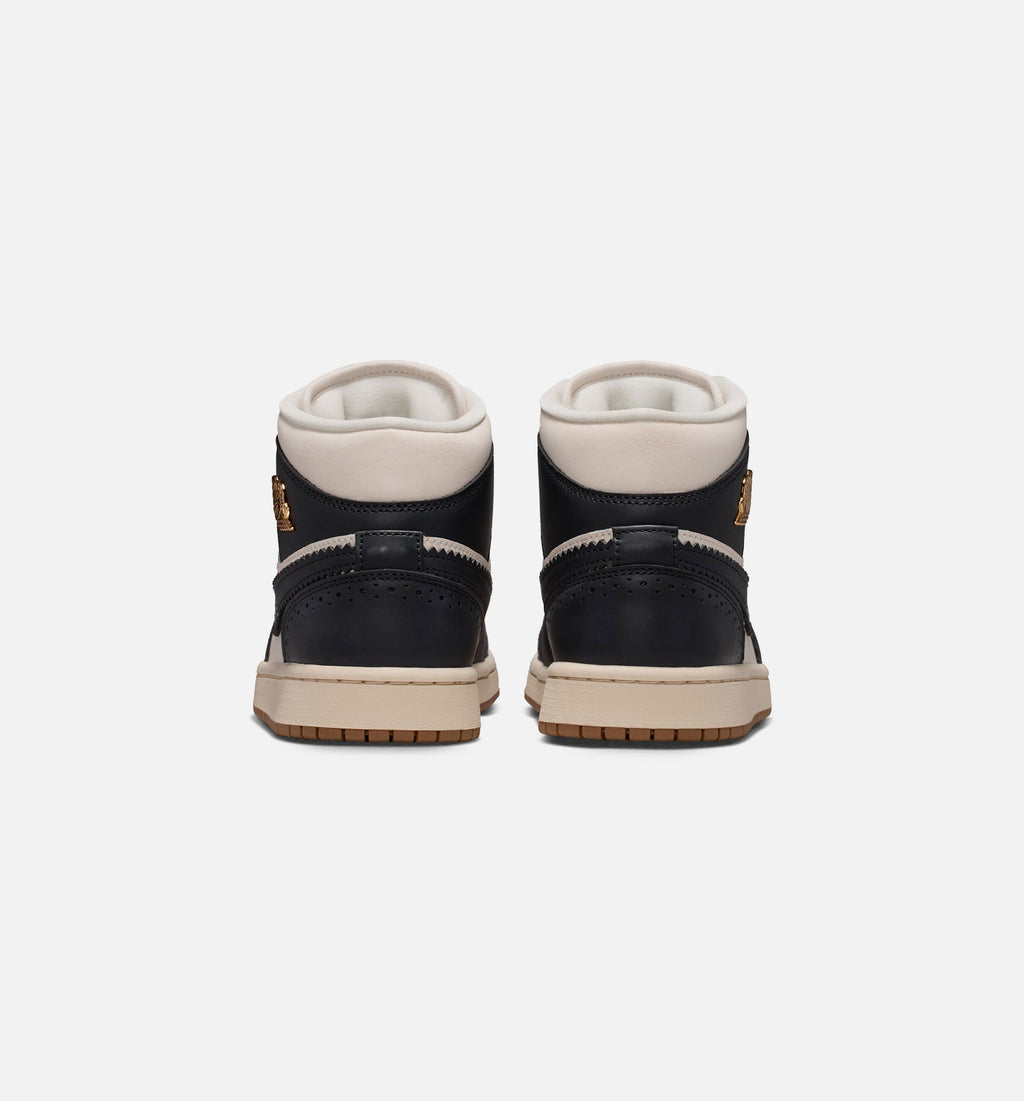 Air Jordan 1 Mid SE “Off-Noir Chalk Pearl White” Women's Lifestyle Shoes