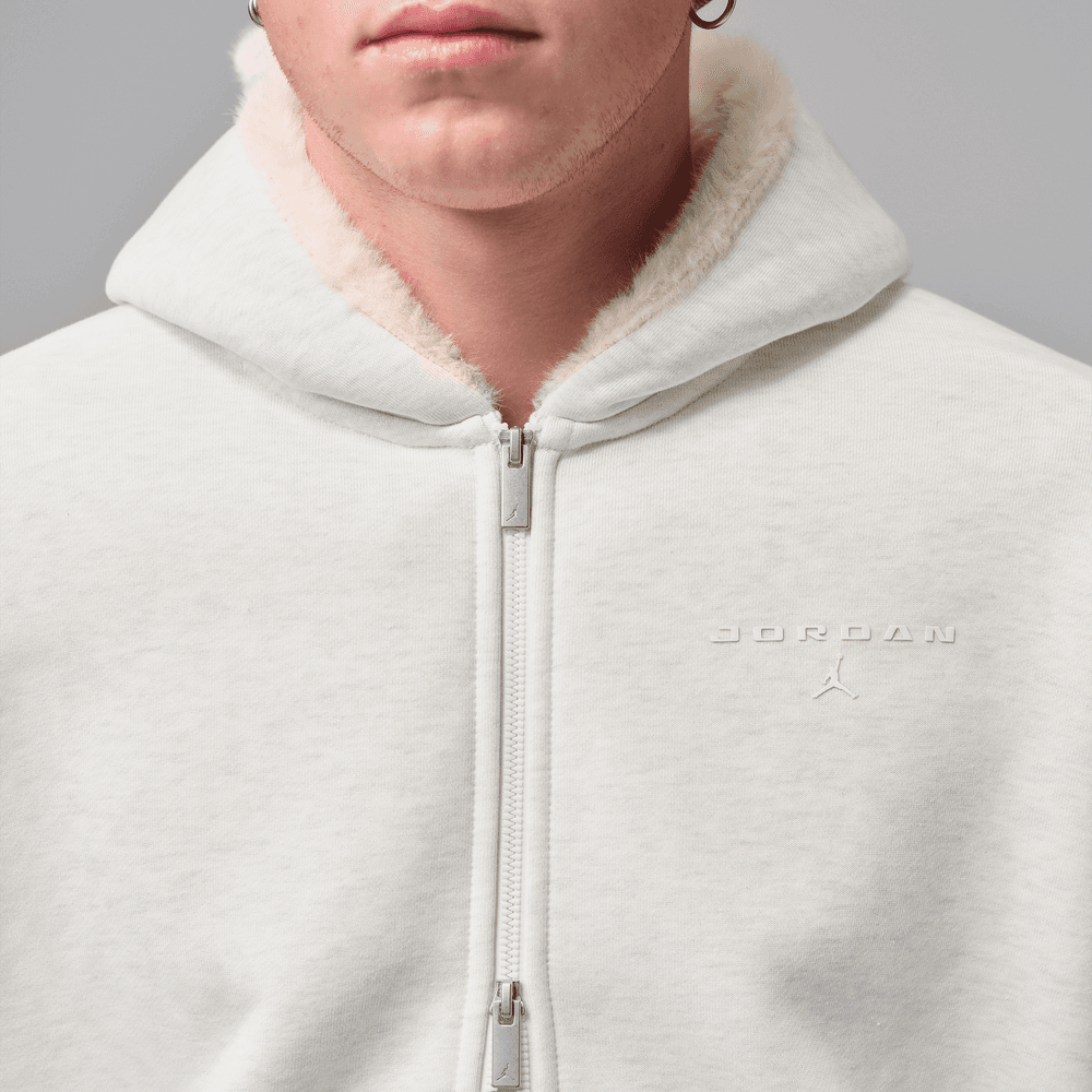 Air Jordan Flight Faux Fur Full-Zip Hoodie
