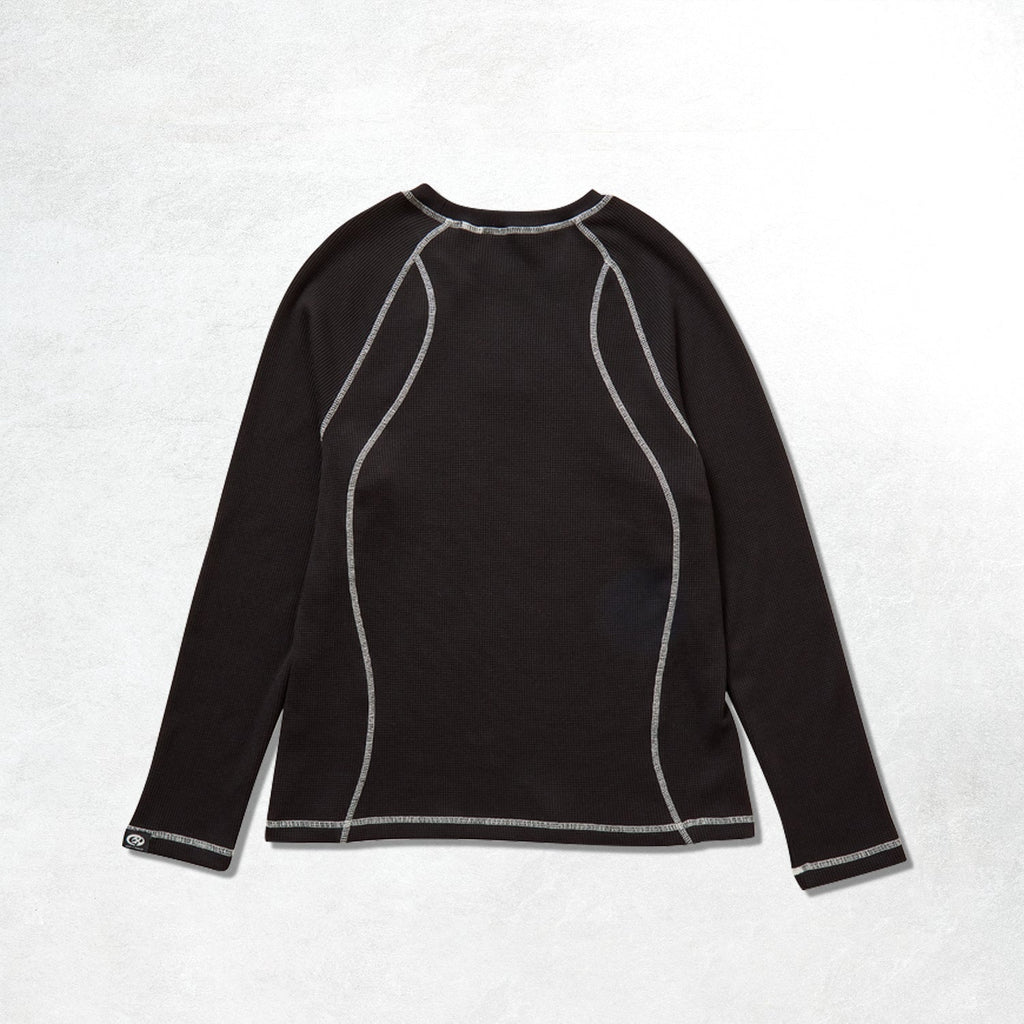 Chet Rock Stark Waffle Top: Black