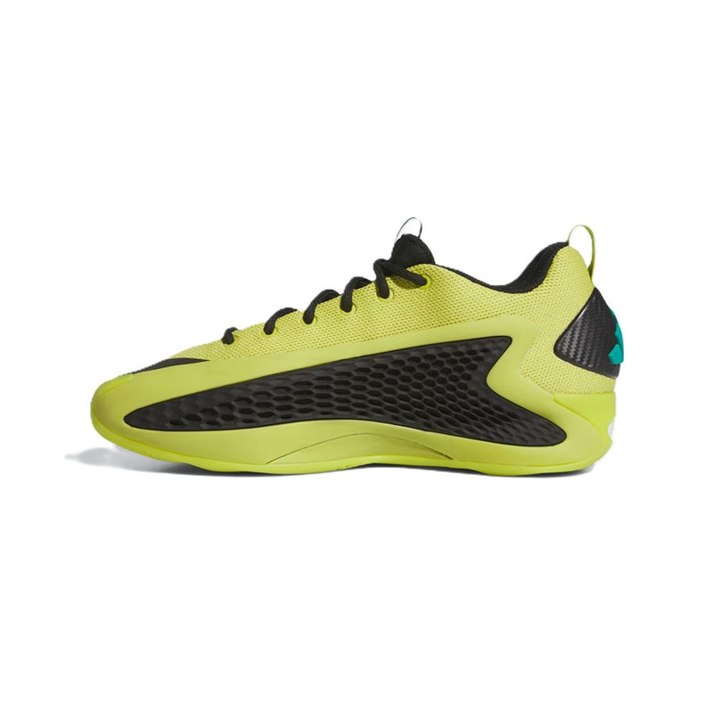 Men's Adidas Anthony Edwards 1 Low Preloved Lime/Black/Pure Teal (JS1778)