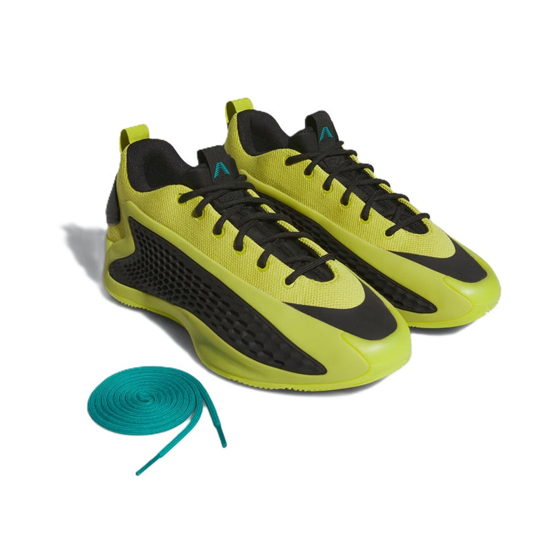 Men's Adidas Anthony Edwards 1 Low Preloved Lime/Black/Pure Teal (JS1778)