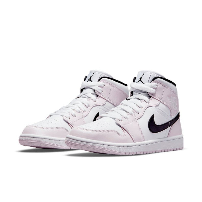 Air Jordan 1 Mid 'Black White Gym Red' 554724-122