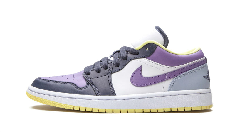 Air Jordan 1 Low SE WMNS "Mismatched" (Purple / Magenta)