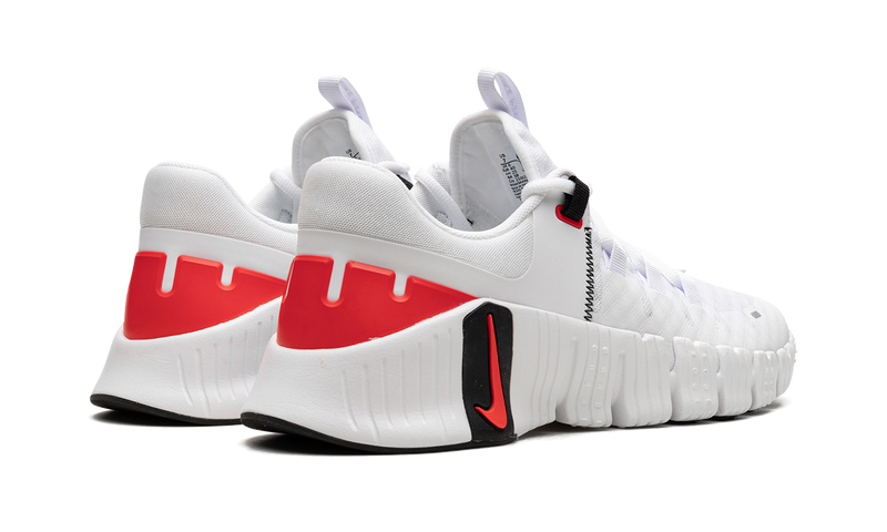 Nike Free Metcon 5 'White & Bright Crimson' (DV3949-100) Men's Training Sneakers