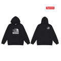 Supreme × The North Face Metallic Logo Hoodie – Black