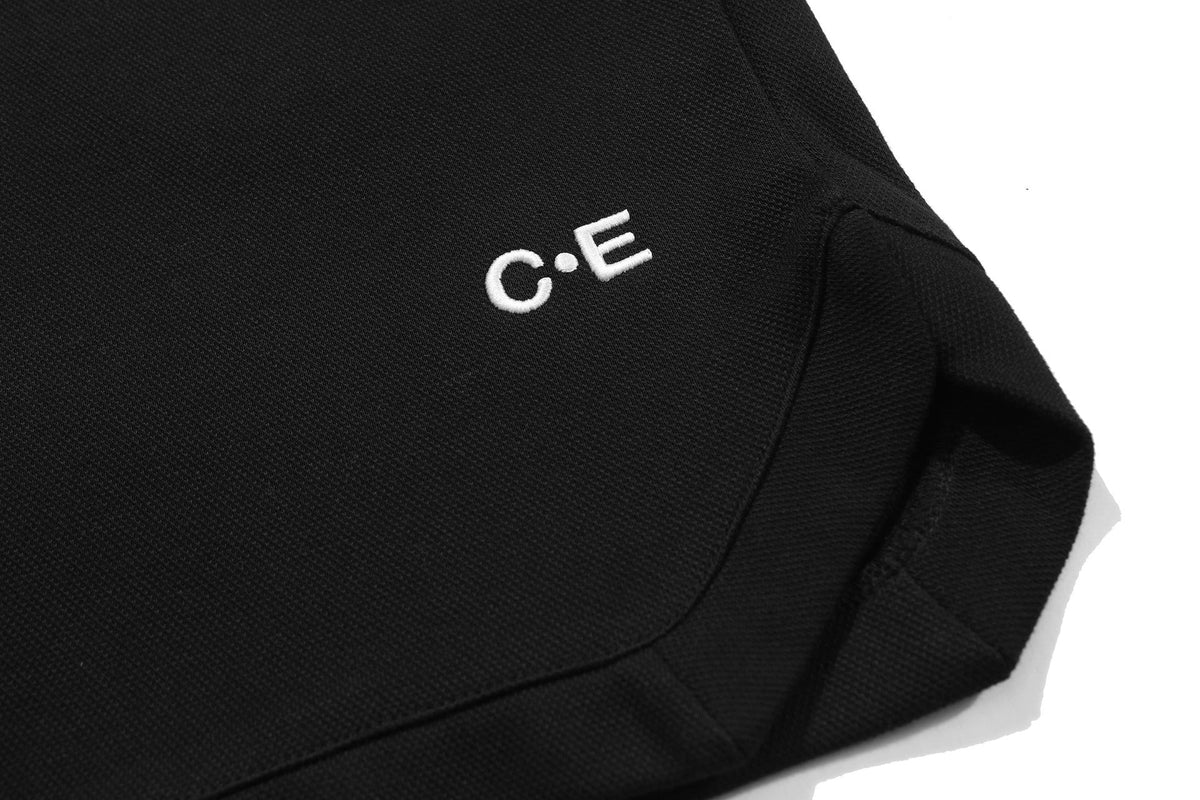 Cav Empt Pique Double-Layer Letter Embroidered Shorts